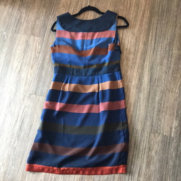Retro Striped Dress - Picture 2 of 3